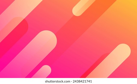 Diseño de fondo de degradado de malla de onda rosa suave abstracto,   concepto de diseño vectorial. Diseño web decorativo o póster, banner
