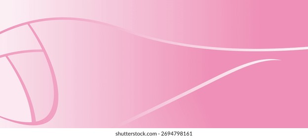 Abstract Smooth Pink Wave Mesh Gradient Background Design, Soft Pink Pastel Background Template Vector. Simple design