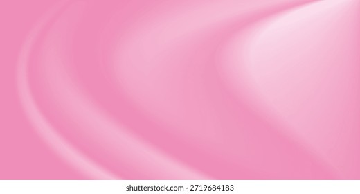 Diseño de fondo de degradado de malla de onda rosa lisa Abstractas, Vector de Plantilla de fondo de color rosa suave