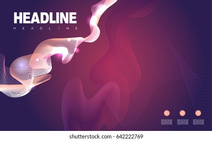 abstract smooth purple background