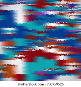 Abstract smooth soft focus swirl background design. Blue, brown, white colors.