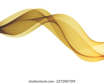 Abstract smooth stylish colorful wave design background vector