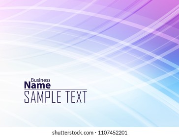 Abstract smooth twist light lines vector background.  Abstract blur gradient background with trend pastel pink, purple, violet, blue colors, wallpapers, web, presentation prints. Vector illustration.