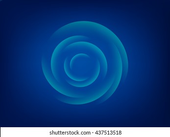 Abstract  smooth twist light lines vector background