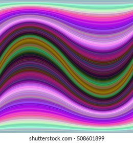 Abstract smooth wave design background - vector illustration