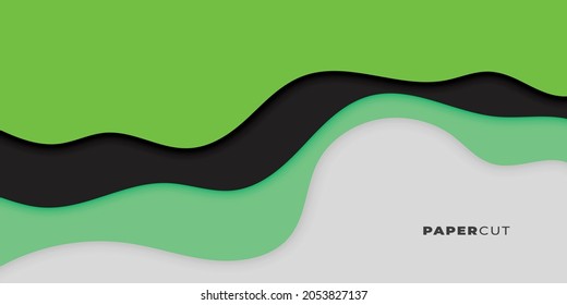 Abstract smooth wave motion illustration