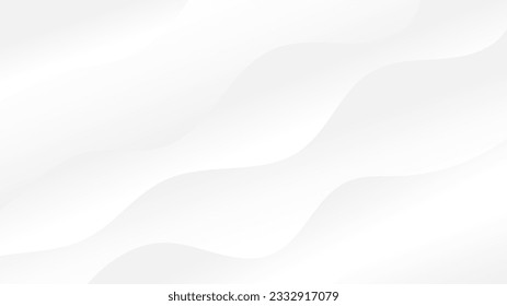 Abstract smooth wave texture gray geometry pattern. Geometric abstract background with simple lines. Creative idea for medical, technology or science design. Vector