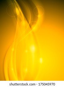 Abstract smooth waves vector background