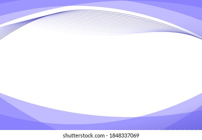 fondo de color iris ondulado liso abstracto con espacio blanco en el centro. moderno, luminoso y elegante. eps10 vectoriales