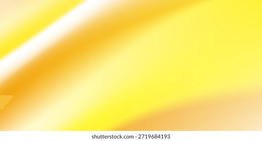Malla de onda blanca amarilla lisa Abstractas. Vector de Plantilla de diseño de fondo degradado.