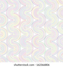 abstract, snake, half circle, stripe, colorful pattern