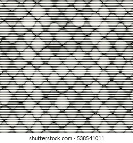 Abstract snake skin grid motif textured background. Seamless pattern.