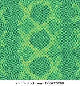 abstract snake skin pattern. animal leather ornament. vector illustration easy to edit and customize. eps10