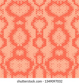 abstract snake skin seamless pattern
