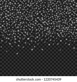 Abstract snow background