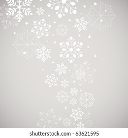 Abstract snow background vector