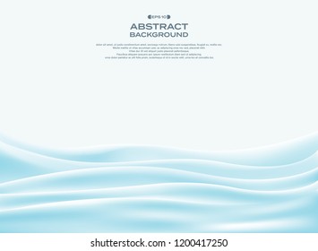 Abstract Of Snow Wave Pattern Background. Vector Eps10