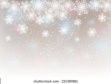 Abstract snowflake background for Your design