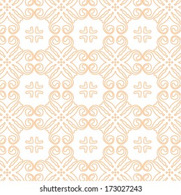 Abstract snowflake pattern. 