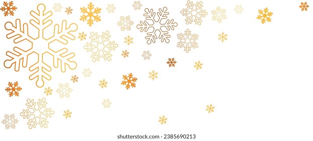 Abstrakter Schneeflocken-Vektor. Weihnachtshintergrund