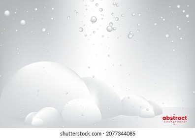 abstract snowflakes happy holidays background or wallpaper backdrop, vector eps.
