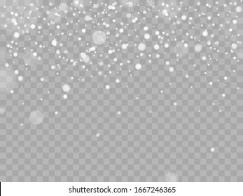 Abstract snowy background. Vector stock illustration for banner