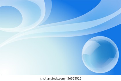abstract soap bubble editable vector concept