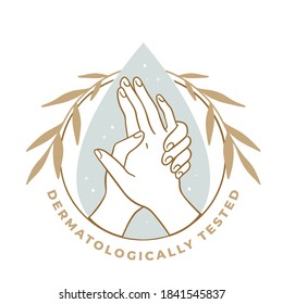 abstract soap logo template design