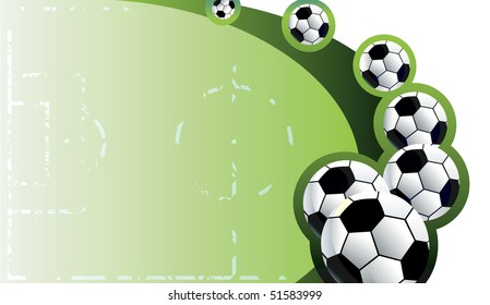 Abstract  soccer background.
