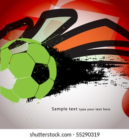 abstract soccer background