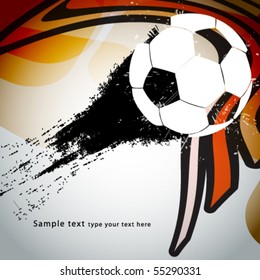 abstract soccer background