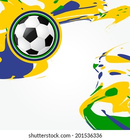 abstract soccer design with space for your text