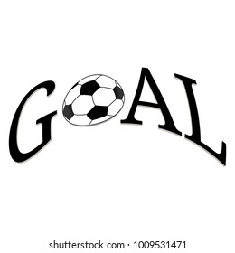 Abstract soccer object