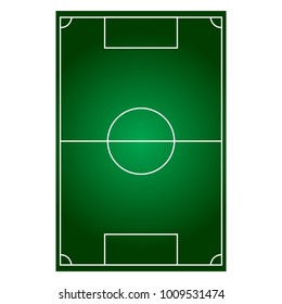 Abstract soccer object