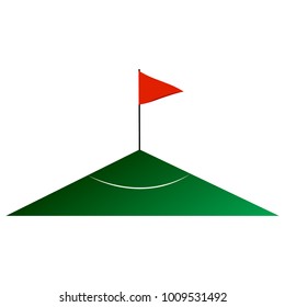 Abstract soccer object