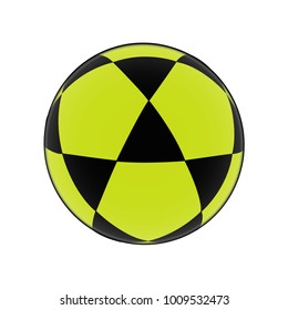 Abstract soccer object