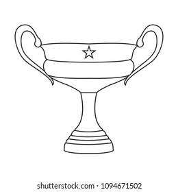 Abstract soccer object