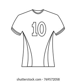 Abstract soccer object