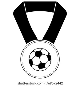 Abstract soccer object