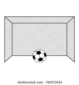 Abstract soccer object