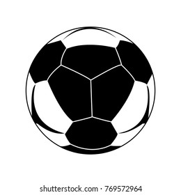 Abstract soccer object