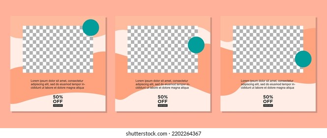 ABSTRACT SOCIAL MEDIA POST BANNER TEMPLATE SALES SET. EDITABLE COVER DESIGN PROMOTION SALE VECTOR