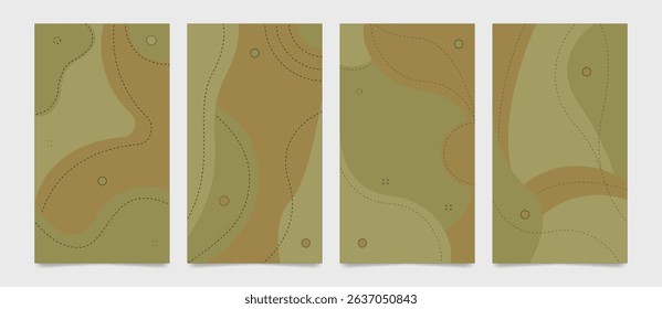Abstract social media stories background