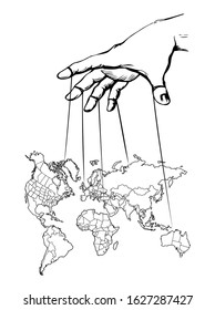Abstract social region area district land toy white text space. Line drawn hang guide master dictator arm south east republic element icon sign. Art cartoon vector male director boss game move action