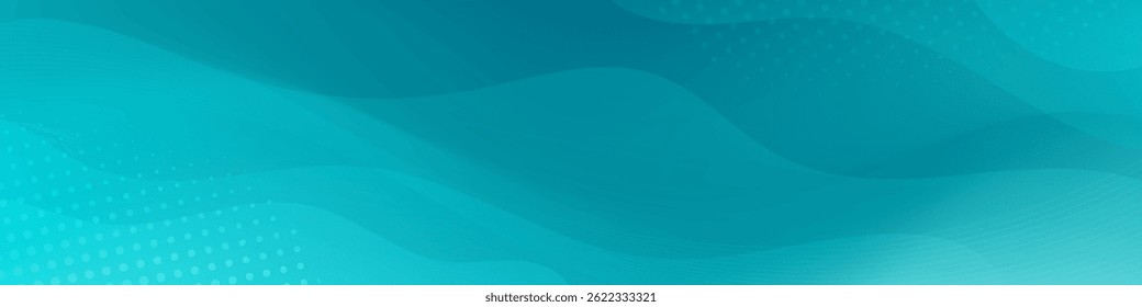 Abstract soft aqua wave flowing background