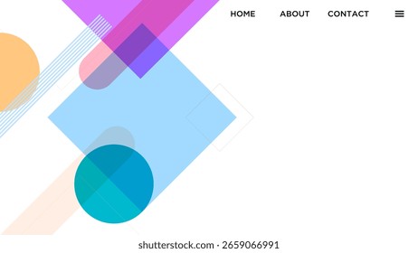 ABSTRATO PLANO DE FUNDO MACIO DESIGN COLORIDO COM TRIÂNGULO QUADRADO FORMAS GEOMÉTRICAS MODELO DE VETOR BOM PARA SITE MODERNO, PAPEL DE PAREDE, DESIGN DE CAPA 