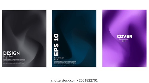 Abstraktes und weiches Hintergrunddesign. Nackt-Farbverlauf-Poster. Abstraktes Licht, in eps 10
