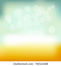 Abstract soft background light blue, vector illustration.