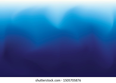 Abstract soft blue color smooth blurred textured background. Color mesh.