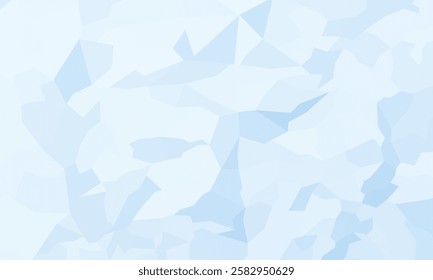 abstract soft blue geometric background. vector illustration isolated on white background